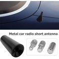 thumbnail image 2 of CGEAMDY Mini Car Radio Aerial Antenna 3cm Stubby Antenna with Aluminum Alloy Threading, 2 of 5