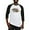 Black/White, variant on CafePress - Maryland MD Oval (W/Flag) Baseball Jersey - Cotton Baseball Jersey, 3/4 Raglan Sleeve Shirt