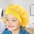 thumbnail image 5 of Visland Kids Satin Bonnets Wide Band Silk Night Sleep Cap Toddler Hair Sleeping Hat For Natural Hair Children Infant Newborn Babies Girls Boys, 5 of 7