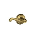 thumbnail image 2 of Schlage F10VFLA609 Flair Passage Lever, Antique Brass, 2 of 6