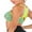 Green, variant on FANNYC Seamless Sports Bra Wirefree Yoga Bra with Removable Pads Yoga Gym Activity Everyday Wear for Women