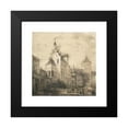 thumbnail image 2 of Domenico Quaglio 20x21 Black Modern Framed Museum Art Print Titled - Burg, 2 of 5