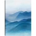 thumbnail image 1 of Cuadro Decorativo - Misty Blues Jr  Impresión en canvas, estrechado., 1 of 1