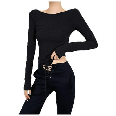 Solid Color Long Sleeve Top Buttoned Women Clothing