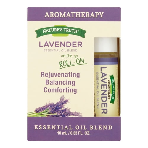 Natures Truth Aromatherapy Lavender Essential Oil RollOn, 0.34 oz