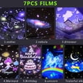 thumbnail image 2 of shiyou-Kids Night Light Projector,Remote Control Star Light Projector with LED Timer and USB Cable, 360 Degree Rotation Kids Night Light Lamp Bedroom Best Gifts for Kids,7 Set of Films, 2 of 4