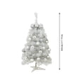 thumbnail image 3 of Hml Christmas Decorations Christmas Tree With Lighting 45cm/60cm Fairy Lights Christmas Tree Mini Christmas Tree Christmas Decoration Table Christmas Tree Christmas Christmas Tree White, 3 of 4