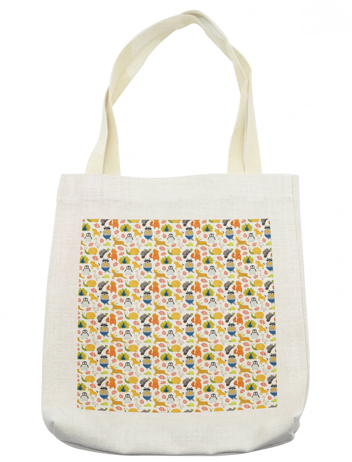 Cotton tote bag Handmade TOTE BAG Shopping Bag Geese design Fish design Coastal theme.