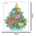 thumbnail image 4 of Cuadros Decorativos DIY diamantes mosaico pegatina lindo 5D Navidad Kits niños regalos (BT077) Wdftyju de costura negro 4 estilos, 4 of 4
