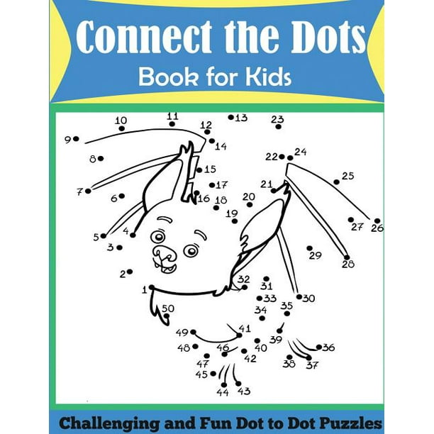 Connect the Dots Book for Kids Challenging and Fun Dot to Dot Puzzles