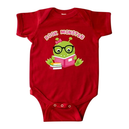 

Inktastic Book Monster Girl Gift Baby Girl Bodysuit