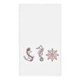 thumbnail image 2 of Authentic Hotel and Spa Turkish Cotton Nautical Embroidered White Bath Towel, 2 of 3