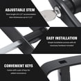 thumbnail image 6 of Anxingo Shed Door Latch T-Handle Lock Kit,T-Handle lock with black connecting rod for Shed doors, Playhouse door, Chicken Coops door, Barn door, 6 of 7