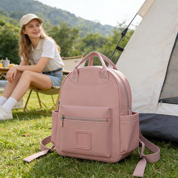 Mochila de nailon | Mochila de día para ir al trabajo con múltiples compartimentos | Mochila para portátil de gran capacidad para hombres y mujeres | Organización para viajes y trabajo