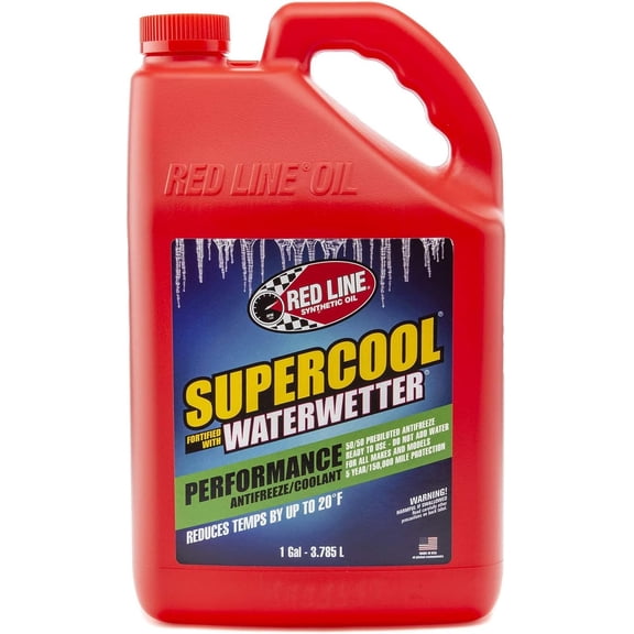 Red Line 81215 1 Gallon Supercool Performance Antifreeze & Coolant