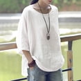 thumbnail image 2 of Mode Femmes T-Shirt Décontracté Manches Courtes Col Rond Grande Taille, 2 of 9