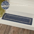 thumbnail image 5 of VHC Brands Great Falls Blue Stair Tread, Jute Blend, Rect, Blue White, 8.5 x 27 inches, 5 of 5