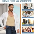 thumbnail image 4 of Mens Shapewear Tummy Control Full Body Shaper Compression Slimming Bodysuit Sleeveless Undershirts Fajas Para Hombres, 4 of 6