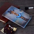 thumbnail image 2 of SaniMore Case for Lenovo Tab M10 Plus 3rd Gen 10.6 inch 2022 TB-125F/128F, Auto Wake/Sleep Pen/Card Holder Stand Dual Angle PU Leather TPU Back Color Painting Magnetic Protective Shell, Giraffe, 2 of 13
