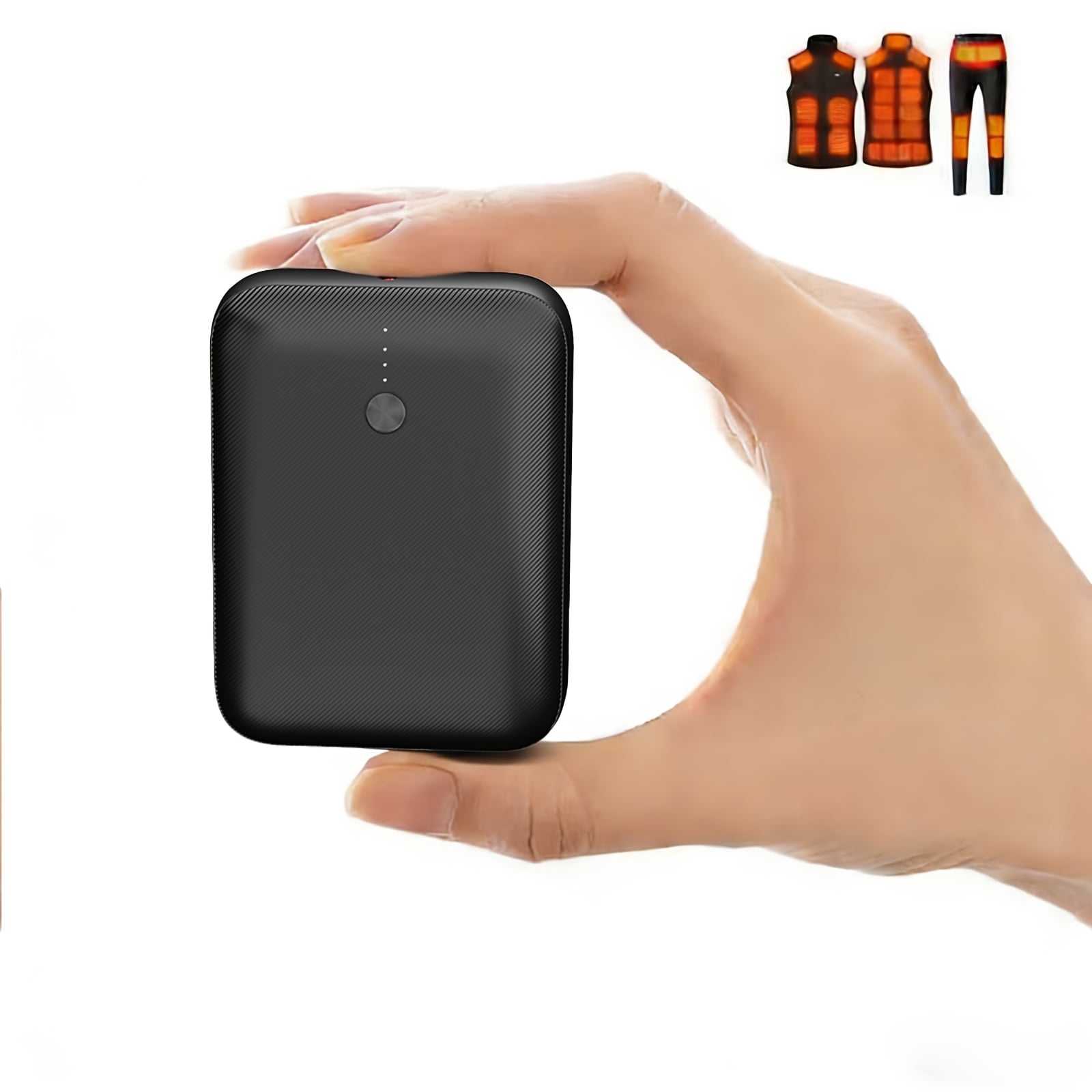 5V 3A Rechargeable Battery Pack For Heated Vest 10000mAh Battery, Power Bank Suitable For Smart Phone, Wireless Earphone, for smart Watch