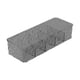 thumbnail image 2 of Caja para guardar calcetines, organizador de cajones, compartimentos para guardar lencería y sujetadores. Gris, 2 of 8