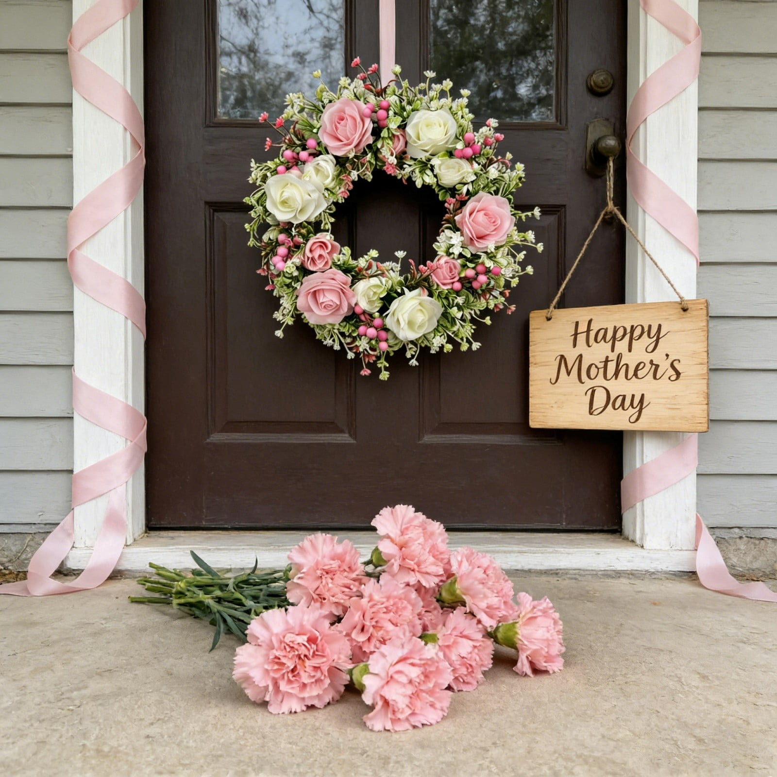 PTSPLLMY Cheapark 1PC Mother's Day 3D Pop Up Flower Card Spring Greeting Card with Envelope for Mom Birthday Thanksgiving
