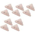 thumbnail image 1 of Clip de Fixation Transparent 10 Pcs Clip d'Angle pour Livre Clips d'Angle Triangulaires pour Livre, 1 of 9