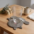 thumbnail image 4 of Posavasos de ganchillo con forma de perro, tela suave y absorbente, protege las superficies de derrames, ideal para tazas, vasos, cocina, sala de estar u oficina., 4 of 7