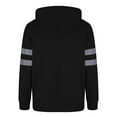 thumbnail image 4 of M-4X Big & Tall Hoodies for Men Plus Size Reflective Fleece Lined Sweatshirts with Front Pocket Pullover Long Sleeve Color Block Thermal Work Hoodie, 4 of 5