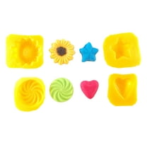 EDELAINE'S Assortment 3 Set 4 Cavity Silicone Molds for Cream Cheese Mints , Chocolate