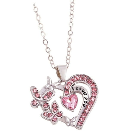 Mfigree Best Gifts for Women, Heart Necklace Mom Grandma Necklace, Birthday Mothers Day Valentine's Day Jewelry Gifts for Mom Grandma Wife from Daughter Son