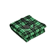 CozyBox Electric 12V Heated Fleece Car Plaid Blanket With Controller For Timer & Heat Levels Travel Blanket