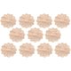 thumbnail image 3 of 20 piezas de patrón de flores redondas sin pintar Marco de apliques tallados en madera Decoración de muebles de gabinete 6 cm, 3 of 5