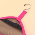 thumbnail image 4 of Multi Purpose Plastic Mesh Bathroom Triangle Hanging Bag(Rosy), 4 of 9