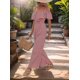 thumbnail image 5 of Plisados A Rayas para Mujer, Elegantes, de Verano, con Tirantes y Pantalones de Pierna , . Vino Tinto XL, 5 of 7