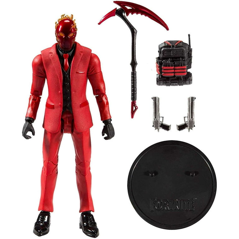 McFarlane Toys Hyper-Articulated fortnite Inferno Action Figure, 2