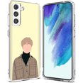 thumbnail image 1 of TalkingCase Slim Case Compatible for Samsung Galaxy S21 FE 5G (Fan Edition), KPOP Bulletproof 5 Print, Lightweight, Flexible, Soft, USA, 1 of 7