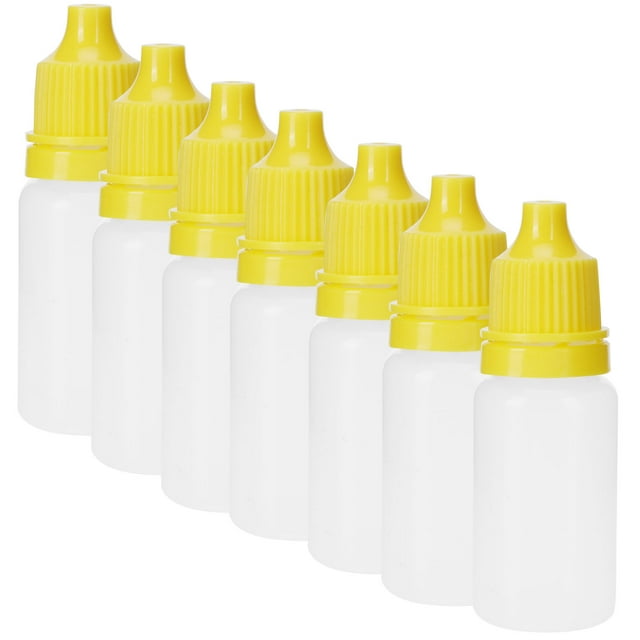 Dropping Bottles, Empty Eye Drops Container, Liquid Dropper Bottle, For Home Eye Drop Liquid Yellow