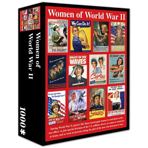 Women of WWII, 1000 Piece Jigsaw Puzzle by Pigment & Hue, Inc.