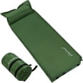 thumbnail image 1 of Self Inflating Sleeping Pad for Camping - 1.5/2/3 inch Camping Pad, Lightweight Inflatable Camping Mattress Pad, Insulated Foam Sleeping Mat for Backpacking, Tent, Hammock, 1 of 8