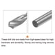 thumbnail image 4 of Uxcell 10pack Brocas Extra Largas, Broca HSS de 1.5mm con Acero de Alta Velocidad de 80mm de Longitud para Metal, Madera y Plástico, 4 of 5