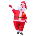 thumbnail image 5 of Disfraz inflable de Papá Noel para adultos, disfraz de Navidad, fiesta de Año Nuevo, 5 of 5
