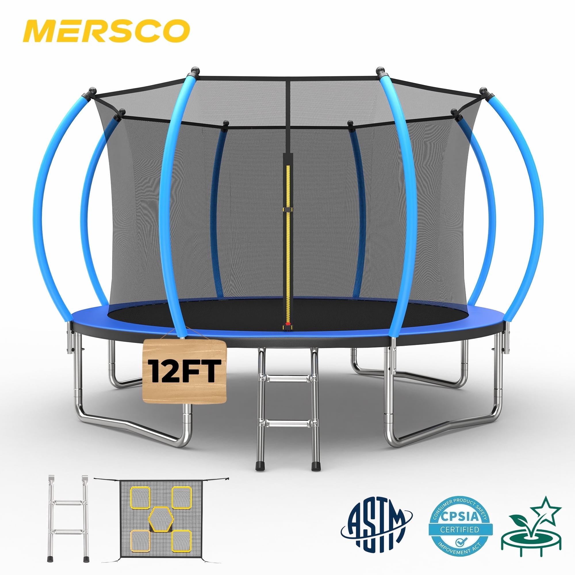 Sportspower BouncePro 12ft Trampoline Meets ASTM Safety Standards