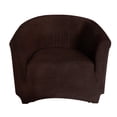 thumbnail image 1 of Abbracc Housses de Fauteuil de Mode Housse de Canapé Marron Foncé, 1 of 9
