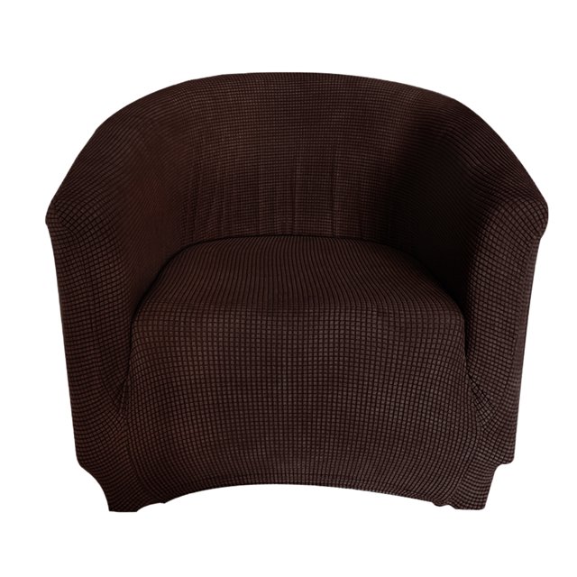 Abbracc Housses de Fauteuil de Mode Housse de Canapé Marron Foncé