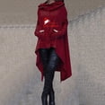 thumbnail image 2 of VEKDONE Christmas Hoodie Sweatshirts for Women 2024 Clearance Sale Trendy Print Long Sleeve Pullover Blouse Casual Medieval Vintage Tops with Pockets Iregular Hem Cloak Robe, 2 of 4