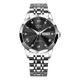 thumbnail image 1 of Reloj De Cuarzo Casual De Acero Impermeable Para Hombre, 1 of 8