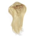 thumbnail image 2 of Long Straight Wigs Heat Resistant Middle Center Part High Density Long Full Hair Wigs with Internal Mesh Net for Cosplay Parties Gold, 2 of 4