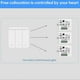 thumbnail image 4 of 3-Piece Wireless Light Wall Switch RF 433Mhz Relay Receiver with 1 3-Way Panel Switch LED Remote Control, Compatible with LED Lights, 4 of 5