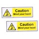 thumbnail image 5 of Houderco 2Ud Etiqueta De Precaución Para Restaurante En Papel Duradero Color Amarillo, 5 of 8